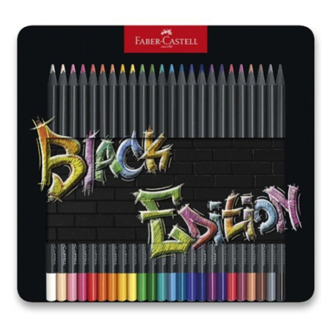 Pastelky Faber-Castell Black Edition 24 barev Faber-Castell