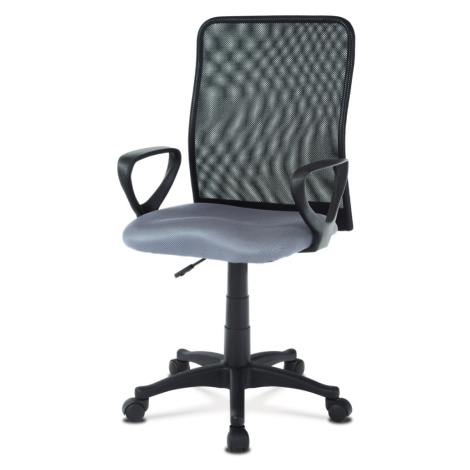 Kancelářská židle MEDLEY, šedá / černá Autronic