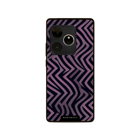 Mobiwear Glossy lesklý pro Realme GT 6 5G - GA55G černý/fialový