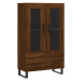 vidaXL Skříň highboard hnědý dub 69,5 x 31 x 115 cm kompozitní dřevo