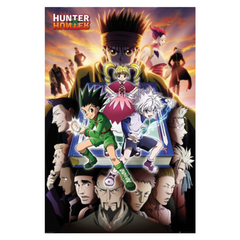 Plakát, Obraz - Hunter X Hunter - Book Key Art, (61 x 91.5 cm) GB Eye