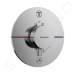 HANSGROHE ShowerSelect Comfort Termostatická baterie pod omítku, pro 2 spotřebiče, chrom 1555400