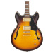 Ibanez John Scofield JSM10EM Two-tone Burst