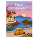 Ilustrace Time To Travel Italy, mediterranean romantic, VectorUp, 30 × 40 cm