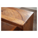 LuxD Designový konferenční stolek Caliana 100 cm Sheesham - Skladem