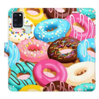 iSaprio flip pouzdro Donuts Pattern 02 pro Samsung Galaxy A21s