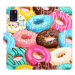 iSaprio flip pouzdro Donuts Pattern 02 pro Samsung Galaxy A21s