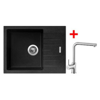 Sinks Perfecto 650 Granblack + Elka