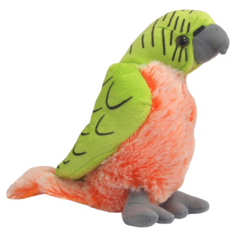 Plyšový papoušek zelený 13572