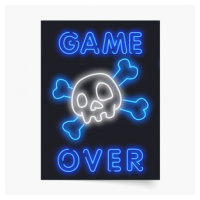 Plakát, Gaming: Game over Skull, 70x100