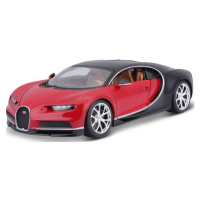 Bburago 1:18 Plus Bugatti Chiron black / red