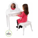 KidKraft Střední kosmetický stoleček s židličkou