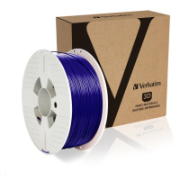 VERBATIM 3D Printer Filament PLA 1.75mm, 335m, 1kg blue (OLD PN 55269)