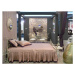 Kovová postel Siracusa Rozměr: 140x200 cm, barva kovu: 5A černá zlatá patina