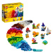 LEGO® Classic 11013 Průhledné kreativní kostky - 11013