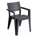 Zahradní židle Keter Julie - graphite