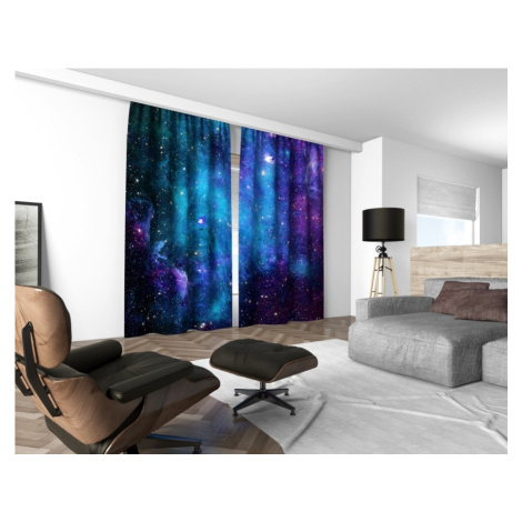 3D dekorační závěs 308V NEBULA 02 2x160x250 cm set 2 kusy MyBestHome