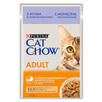 Cat Chow, 26 x 85 g - 22 + 4 zdarma! - jehněčí