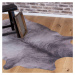Obsession koberce Kusový koberec Toledo 193 grey - 155x190 tvar kožešiny cm