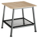 tectake 404267 odkládací stolek bedford 45,5x45x47cm - Industriální dřevo tmavé, rustikální - In
