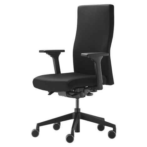 TrendOffice Kancelářská otočná židle TO-STRIKE 9248, s 4D nastavitelnými područkami, černá