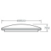 LED Stropní přisazené svítidlo Philips TOBA CL505 8718699750619 23W 2800lm 2700-6500K IP20 36,8c