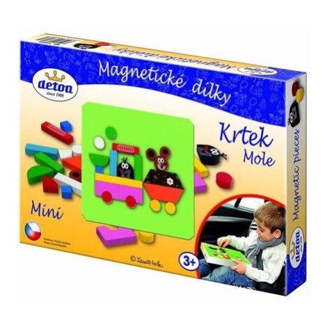 Magnetické dílky Krtek mini Detoa