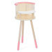 CLASSIC WORLD Dřevěná krmicí židle pro panenky