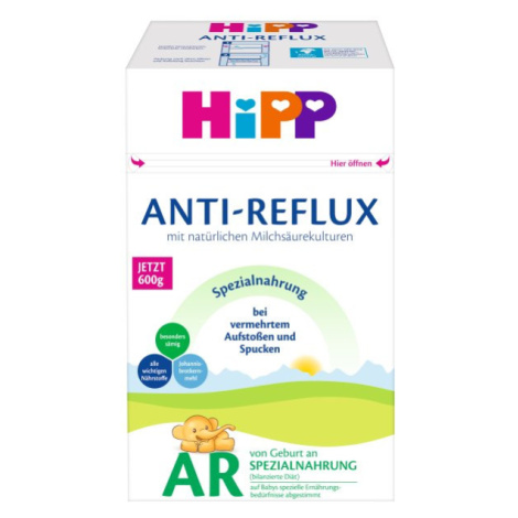 HiPP Speciální kojenecká výživa Anti-Reflux od narození 600 g