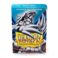 60 malých obalů Dragon Shield - matné Stříbrné