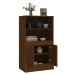 vidaXL Skříň highboard hnědý dub 60 x 35,5 x 103,5 kompozitní dřevo