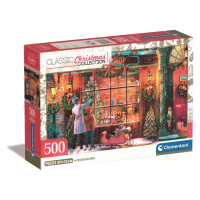 Puzzle Compact Box - Old Toys Shop, 500 ks