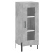 vidaXL Skříň highboard betonově šedá 34,5x34x180 cm kompozitní dřevo