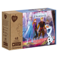 Clementoni - Puzzle 3x48 Frozen 2