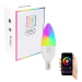 NEO SMART LED E14 6W RGB+CCT+CCT barevná a bílá, stmívatelná, WiFi 07716L