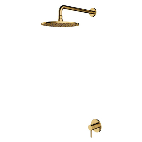 OMNIRES Y podomítkový sprchový systém, zlato SYSY36GL