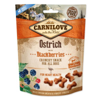 Pochoutka Carnilove Dog Crunchy Snack pštros s ostružinami 200g