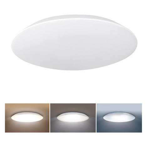 Solight LED osvětlení Adrano s ochranou proti vlhkosti, IP54, 12W, 1020lm, 3CCT, 23cm WO822