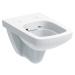 Geberit Selnova Square - Závěsné WC, Rimfree, bílá 501.458.00.7