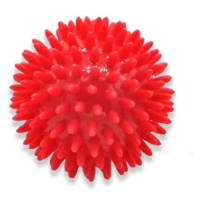 Rehabiq masážní míček ježek červený 8cm