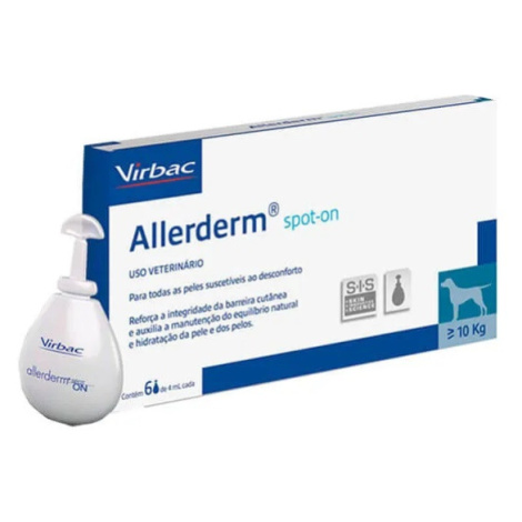 Virbac Allerderm Spot on 6x4ml pro psy a kočky nad 10kg