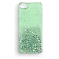 Wozinsky Star Glitter silikonové pouzdro na Samsung Galaxy M21 green