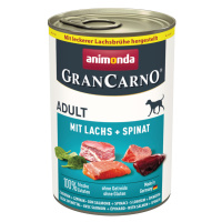 Animonda GranCarno Original Adult 6 x 400 g - losos a špenát