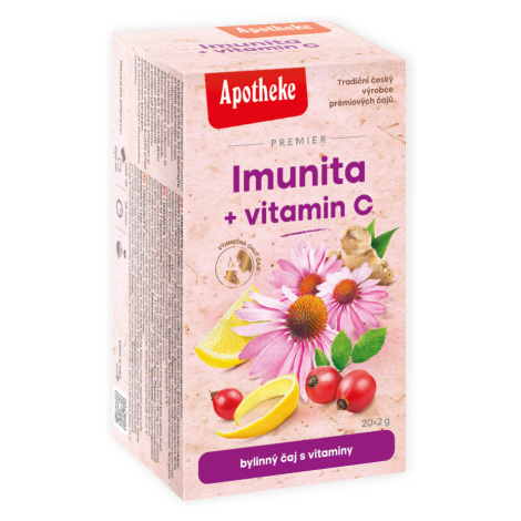 Apotheke Imunita + vitamín C porcovaný čaj 20x2 g