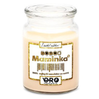 IMPAR Svíčka s vůní vanilky - Maminka 100% 500 g