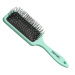 Eurostil Paddle Brush Fluorescent Turquoise S 04280 - plochý kartáč na rozčesávání vlasů S, tyrk