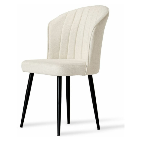 Sada jídelních židlí Rubi Cream and Black, 2 ks Hanah Home