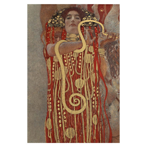 Obraz - reprodukce 40x60 cm Hygieia, Gustav Klimt – Fedkolor