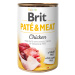 BRIT Paté & Meat Chicken konzerva pro psy 400 g