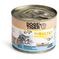 Dogs'n Tiger Wohltat kuře a losos 6× 200 g